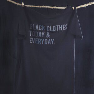 New Black Clothes Everyday Tee